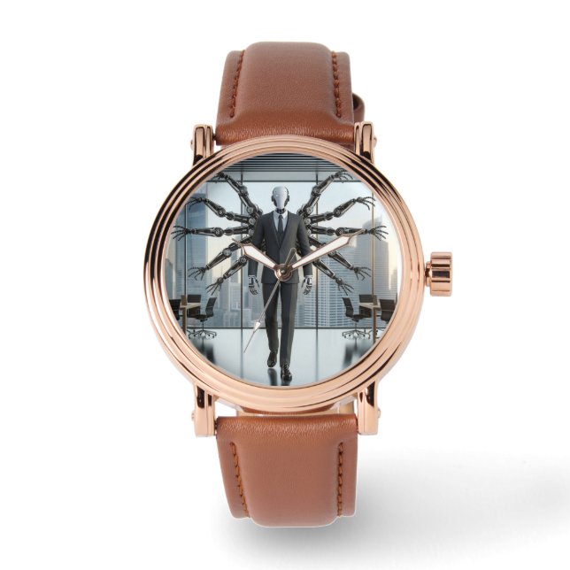 Reloj De Pulsera Robor no robot trajeado (Anverso)