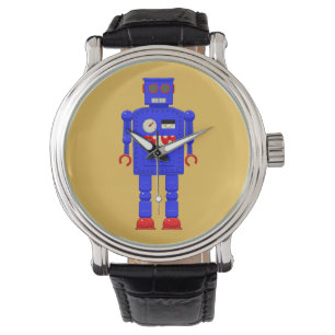 Reloj De Pulsera Robot de juguete retro vintage