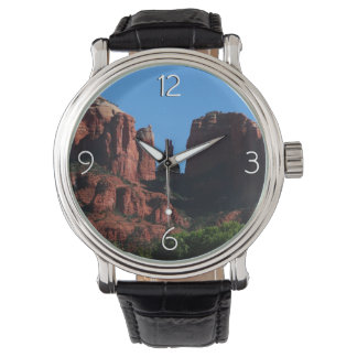 Reloj De Pulsera Roca catedral en el Monumento a Sedona Arizona