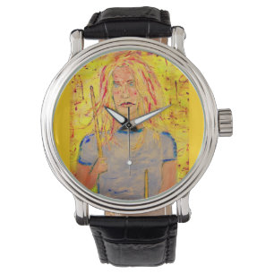 Reloj De Pulsera roca de los chicas del batería