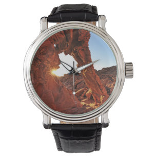 Reloj De Pulsera Roca elefante en el valle del fuego