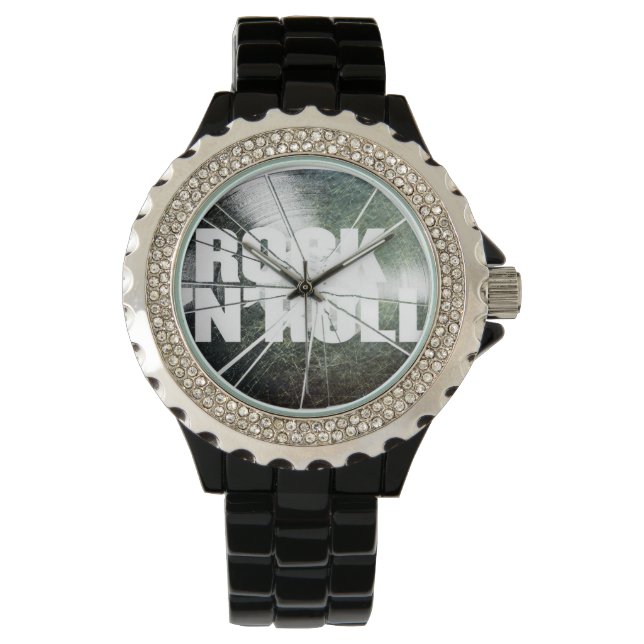 Reloj De Pulsera Rock and Roll (Anverso)