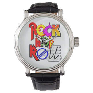 Reloj De Pulsera Rock and Roll Watch (Blanco)