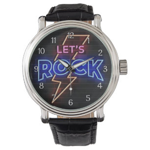 Reloj De Pulsera Rock Lightning Bolt