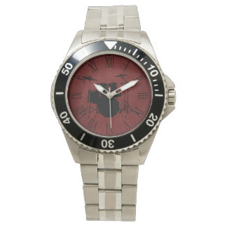 RELOJ DE PULSERA ROCK N ROLL DRUMS
