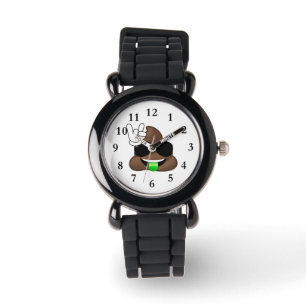 Reloj De Pulsera Rock On Emoji Poop