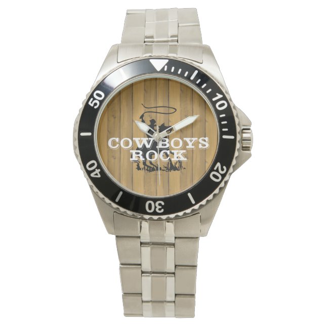 Reloj De Pulsera Rock TEE Cowboys (Anverso)