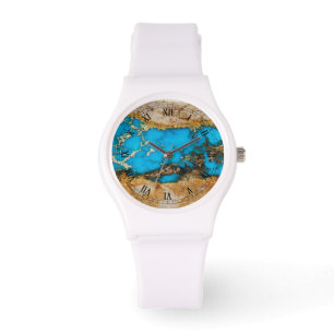 Reloj De Pulsera Rock turquesa 1
