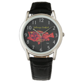 Reloj De Pulsera Rockfish de ojos amarillos - Watch