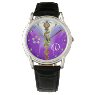 RELOJ DE PULSERA ROD DE ASCLEPIUS 7 CHAKRAS,YOGA ,ENERGÍA ESPIRITUA