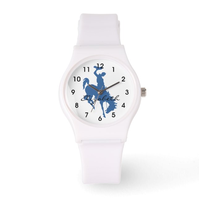Reloj De Pulsera Rodeo Cowboy (Anverso)