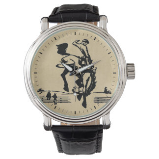 Reloj De Pulsera Rodeo Time Bronco Rider