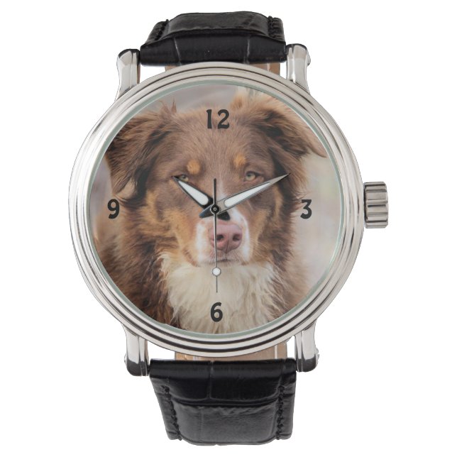 Reloj De Pulsera Rojo (Anverso)