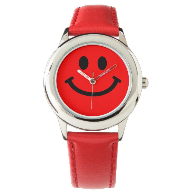 Reloj De Pulsera Rojo (Anverso)
