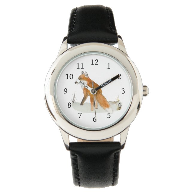 Reloj De Pulsera Rojo (Anverso)
