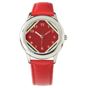 Reloj De Pulsera Rojo cardinal