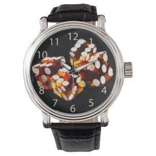 Reloj De Pulsera rollo afortunado de los dados