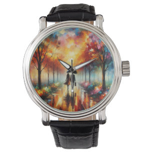 Reloj De Pulsera Romance moderno con colores vibrantes