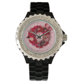 Reloj De Pulsera Romantic Valentines Day Leather Strap wrist