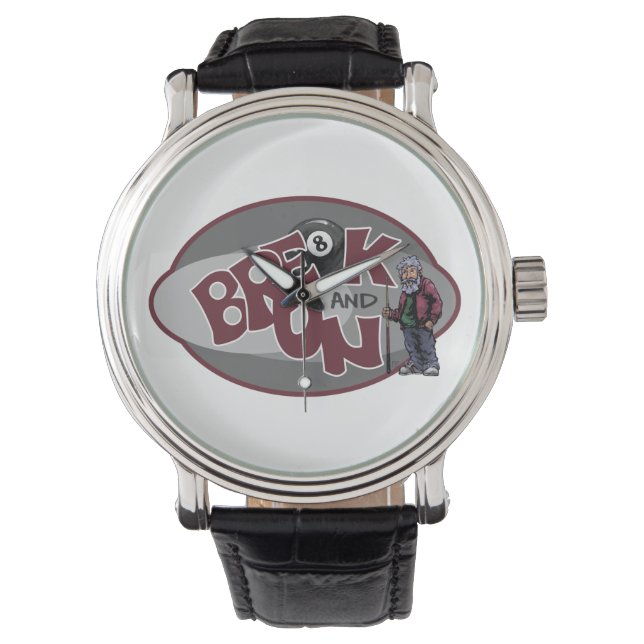 Reloj De Pulsera Romper y ejecutar (Anverso)