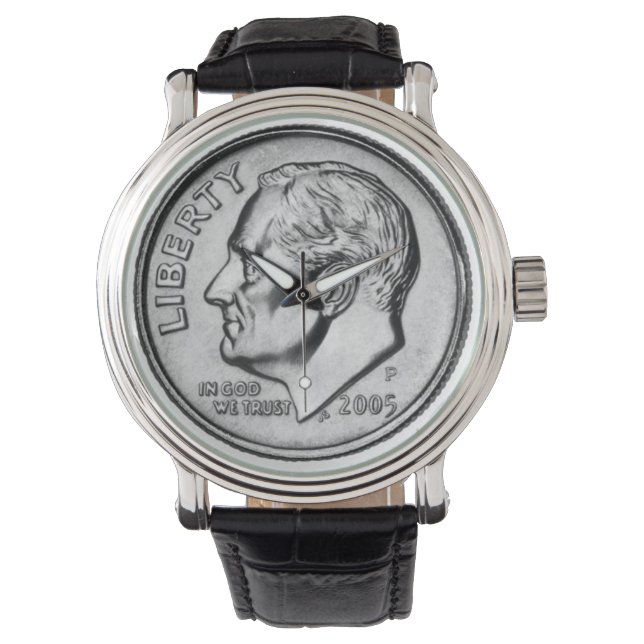 Reloj De Pulsera Roosevelt Dime (Anverso)