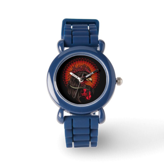 Reloj De Pulsera Rooster de boxeo (Anverso)