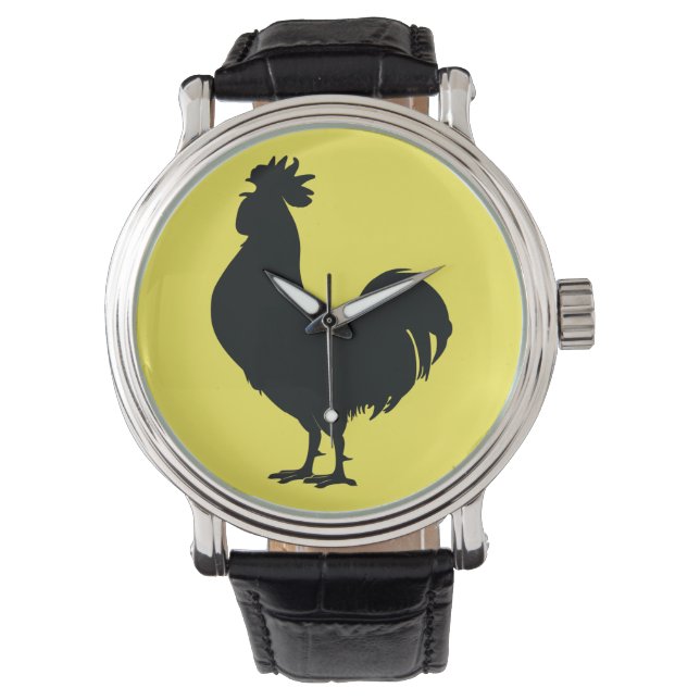 Reloj De Pulsera Rooster en Silhouette (Anverso)