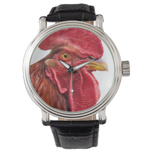 Reloj De Pulsera Rooster Face
