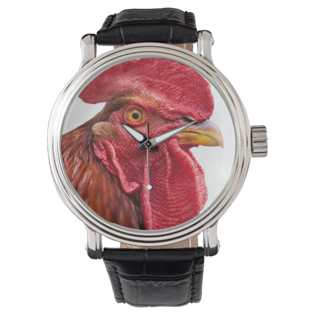 Reloj De Pulsera Rooster Face (Anverso)