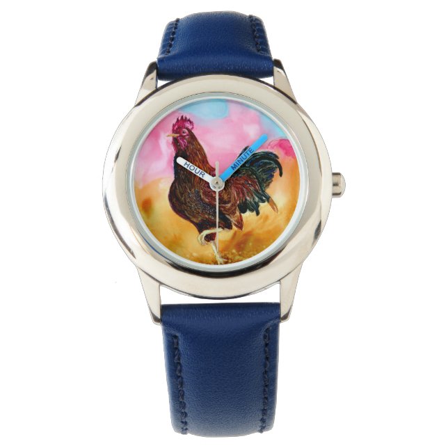 Reloj De Pulsera Rooster On the Run (Anverso)