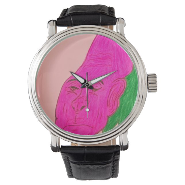 Reloj De Pulsera Root Vegetable Character Art (Anverso)