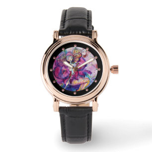 RELOJ DE PULSERA ROPA DE COLOR ROSA MUSICAL