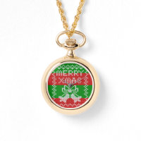 Ropa de jingle de patrón de suéter feo Hilo de nav