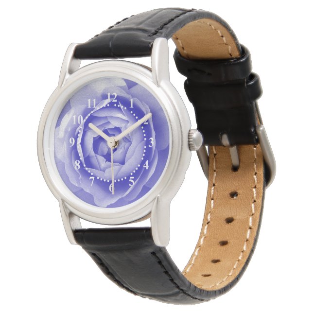 Reloj De Pulsera Rosa azul (Angular)
