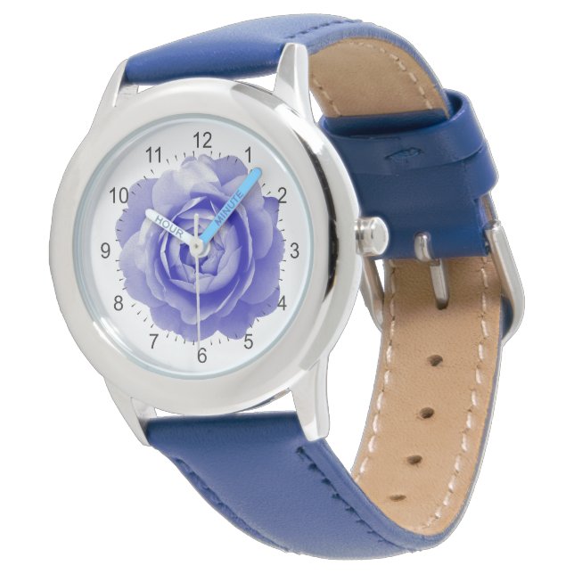 Reloj De Pulsera Rosa azul (Angular)