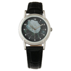 Reloj De Pulsera Rosa blanca