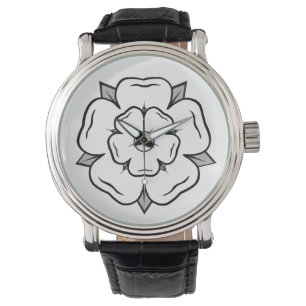 Reloj De Pulsera Rosa Blanca de York