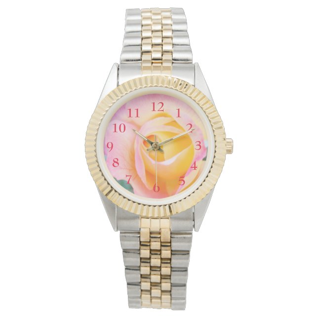 Reloj De Pulsera Rosa Bud eWatch (Anverso)