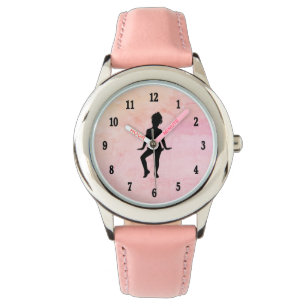 Reloj De Pulsera Rosa Cutest Little Dancer