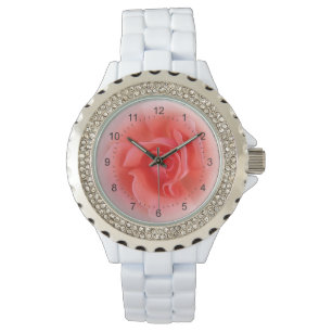 Reloj De Pulsera rosa de coral rosa