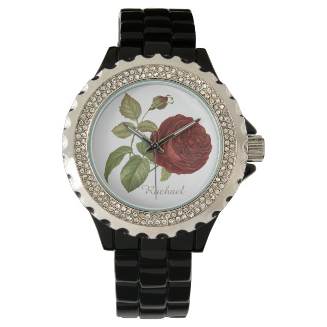 Reloj De Pulsera Rosa elegante (Anverso)
