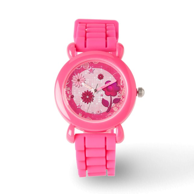 Reloj De Pulsera Rosa en el juego Jewled TWEEN ADOLESCENTE (Anverso)