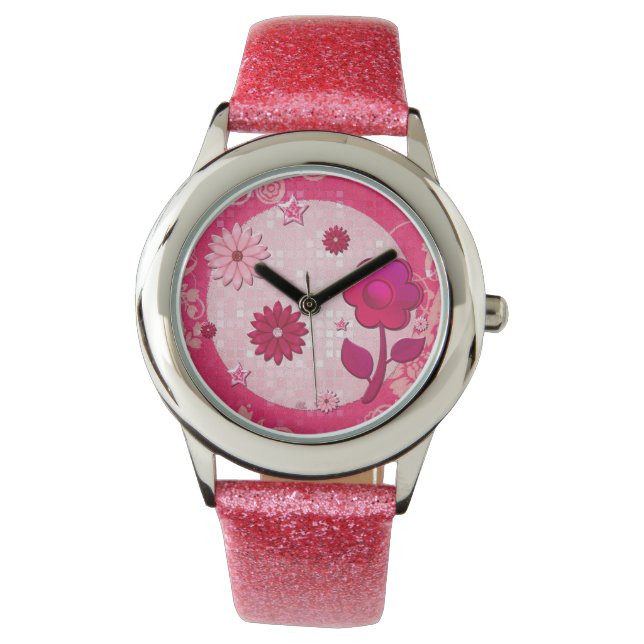Reloj De Pulsera Rosa en el juego Jewled TWEEN ADOLESCENTE (Anverso)