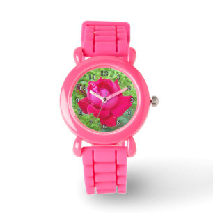 Reloj De Pulsera Rosa en flor