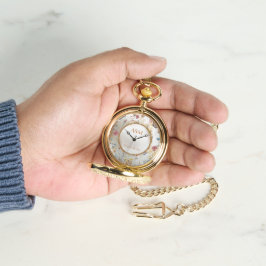 Reloj De Pulsera Rosa Gold Butterfly Garden eWatch