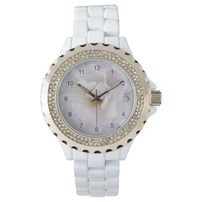 Reloj De Pulsera Rosa gris rosa (Anverso)