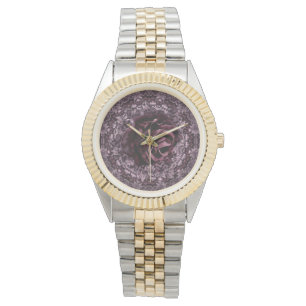 Reloj De Pulsera Rosa Mandala