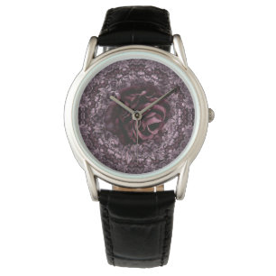 Reloj De Pulsera Rosa Mandala