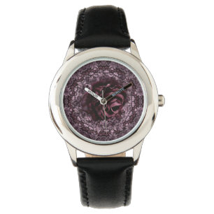 Reloj De Pulsera Rosa Mandala