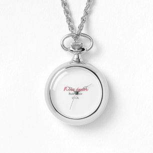 Reloj De Pulsera Rosa mantequilla corporal añadir tu nombre de text